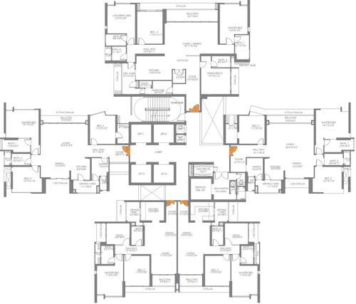  epitome-at-imperial-heights Images for Cluster Plan of Radius Epitome at Imperial Heights