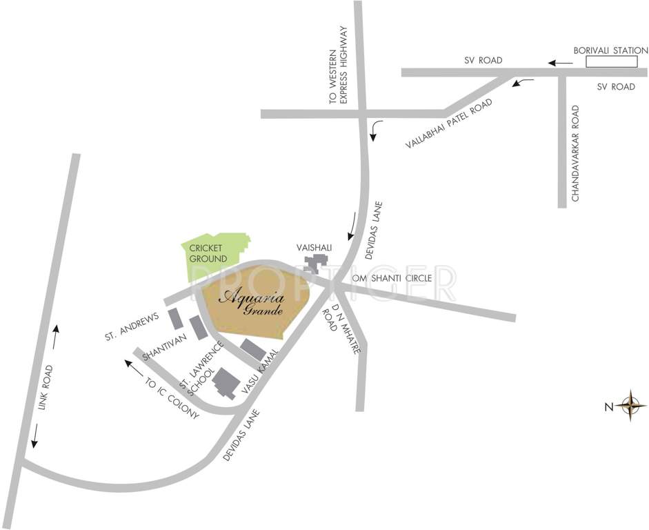 Images for Location Plan of Wadhwa Aquaria Grande