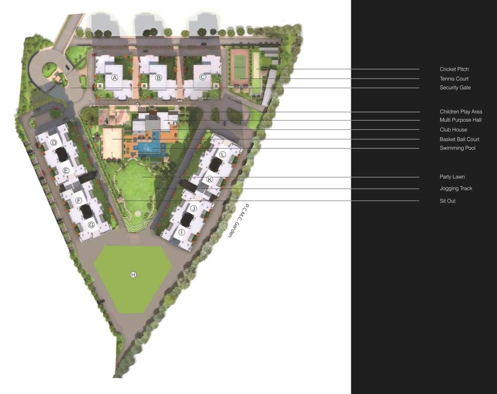park titanium Images for Layout Plan of Pride Purple Park Titanium