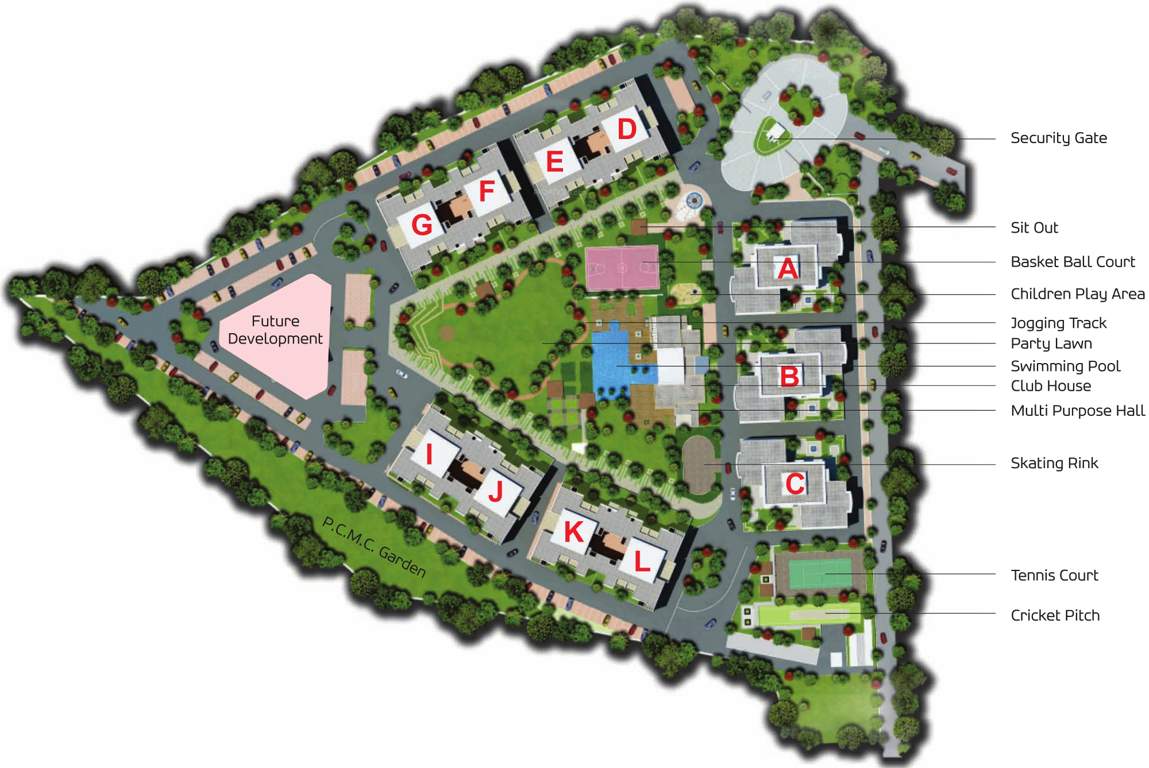 park titanium Images for Layout Plan of Pride Purple Park Titanium