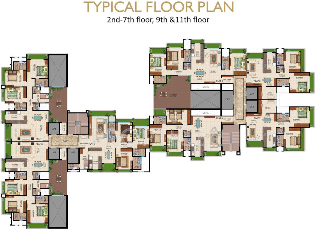 Images for Cluster Plan of Dheeraj Serenity