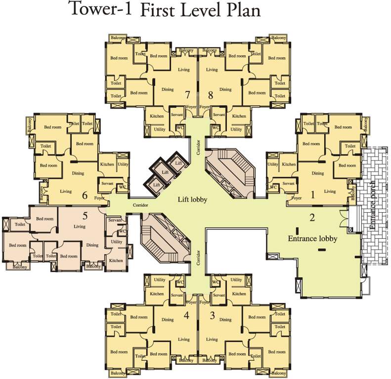 Images for Cluster Plan of Prestige Kensington Gardens