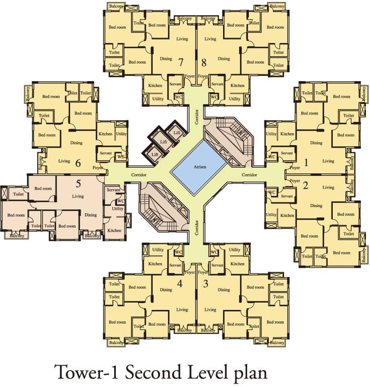 Images for Cluster Plan of Prestige Kensington Gardens