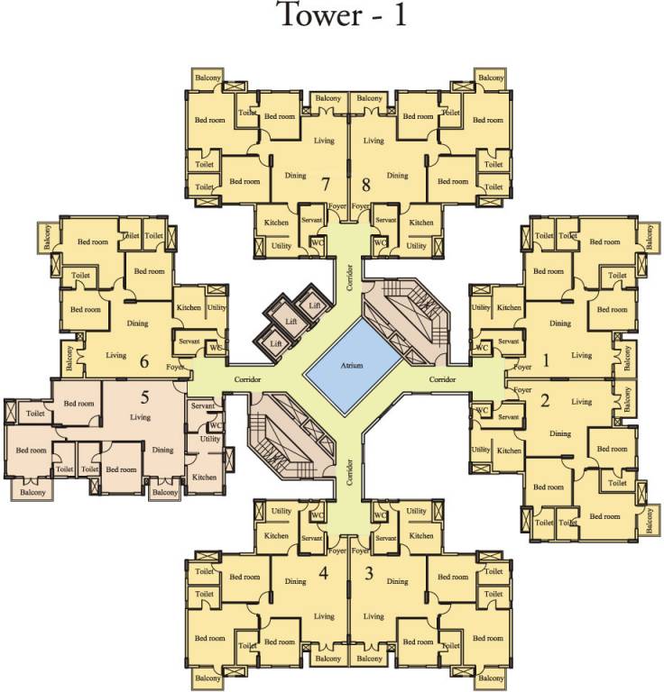 Images for Cluster Plan of Prestige Kensington Gardens