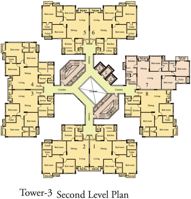 Images for Cluster Plan of Prestige Kensington Gardens