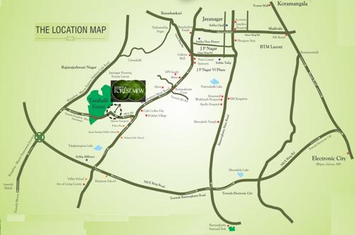  forest-view Images for Location Plan of Sobha Forest View
