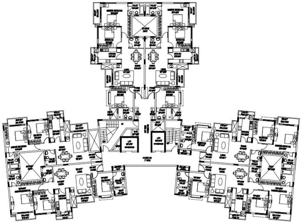  purva venezia Images for Cluster Plan of Purva Purva Venezia