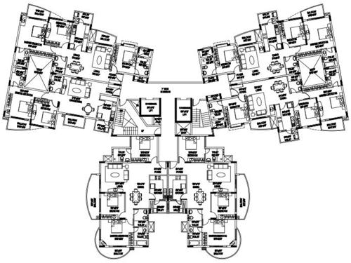 Images for Cluster Plan of Purva Purva Venezia purva-venezia Images for Cluster Plan of Purva Purva Venezia