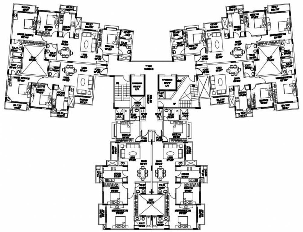 Images for Cluster Plan of Purva Purva Venezia