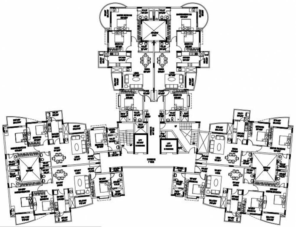 Images for Cluster Plan of Purva Purva Venezia