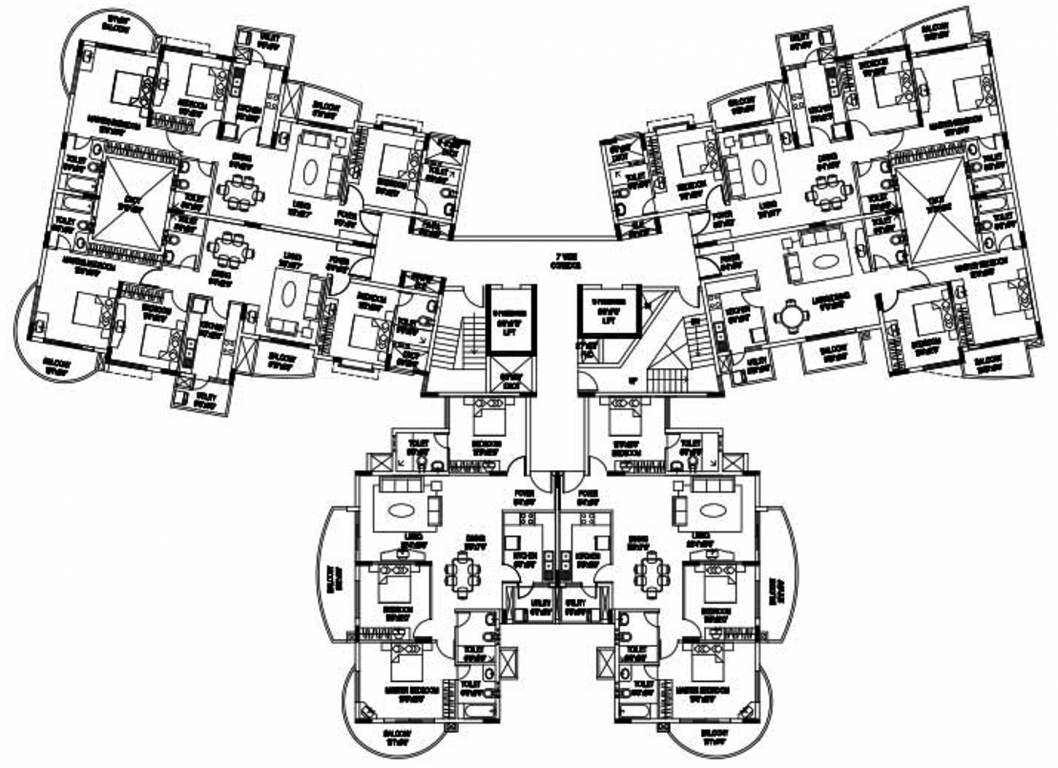 Images for Cluster Plan of Purva Purva Venezia