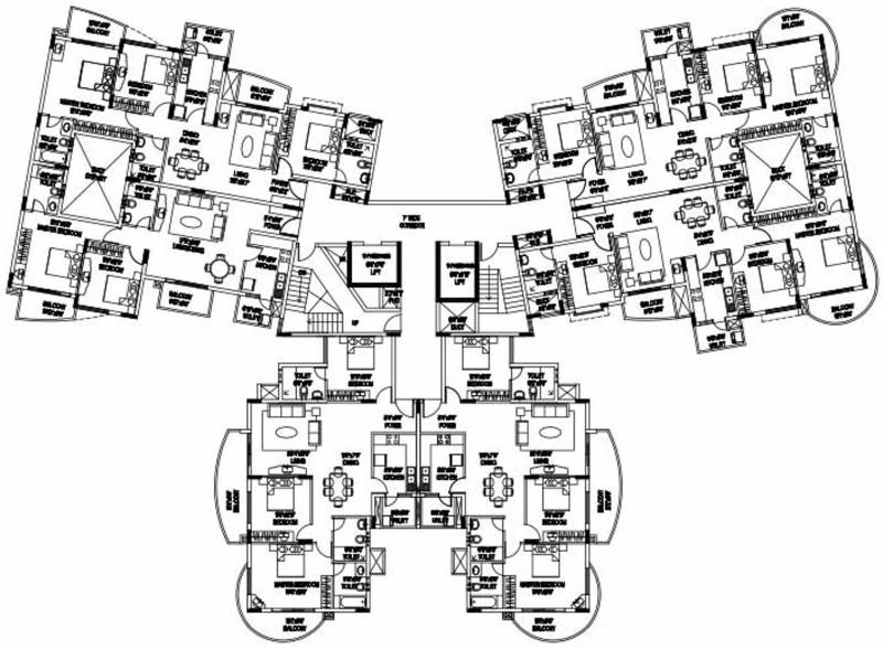 Images for Cluster Plan of Purva Purva Venezia