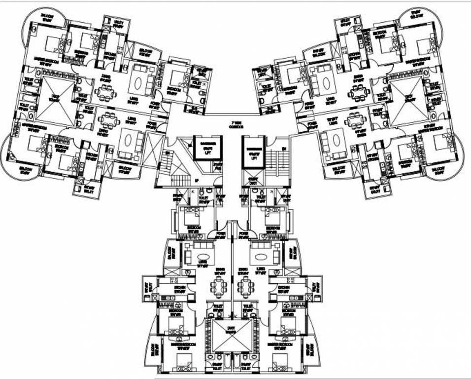 Images for Cluster Plan of Purva Purva Venezia