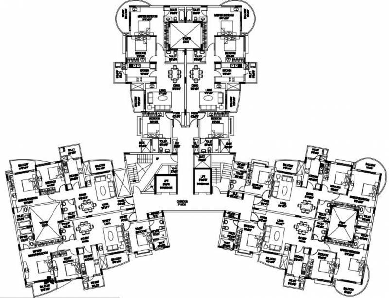 Images for Cluster Plan of Purva Purva Venezia