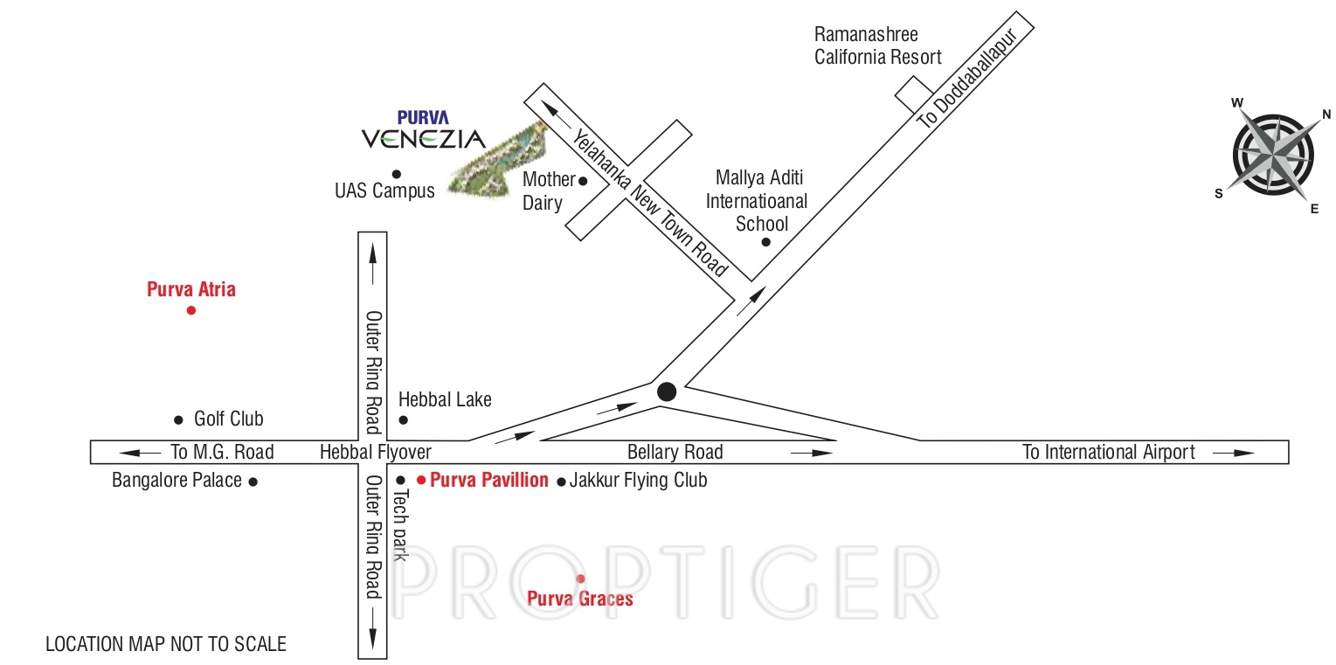  purva venezia Images for Location Plan of Purva Purva Venezia