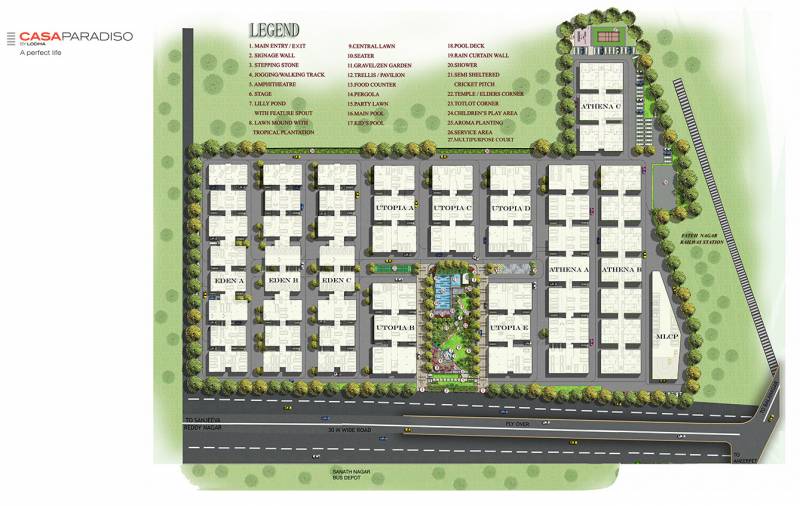 Images for Layout Plan of Lodha Casa Paradiso