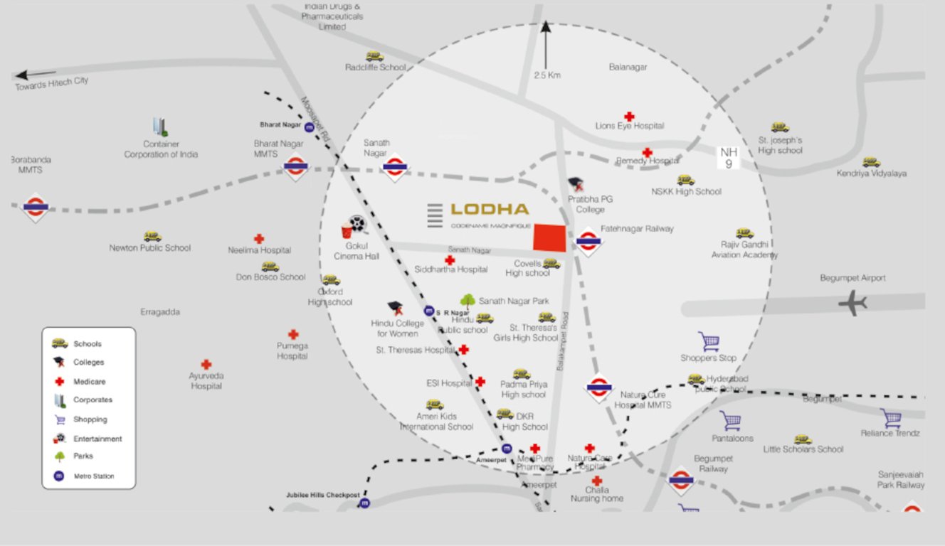  casa paradiso Location Plan