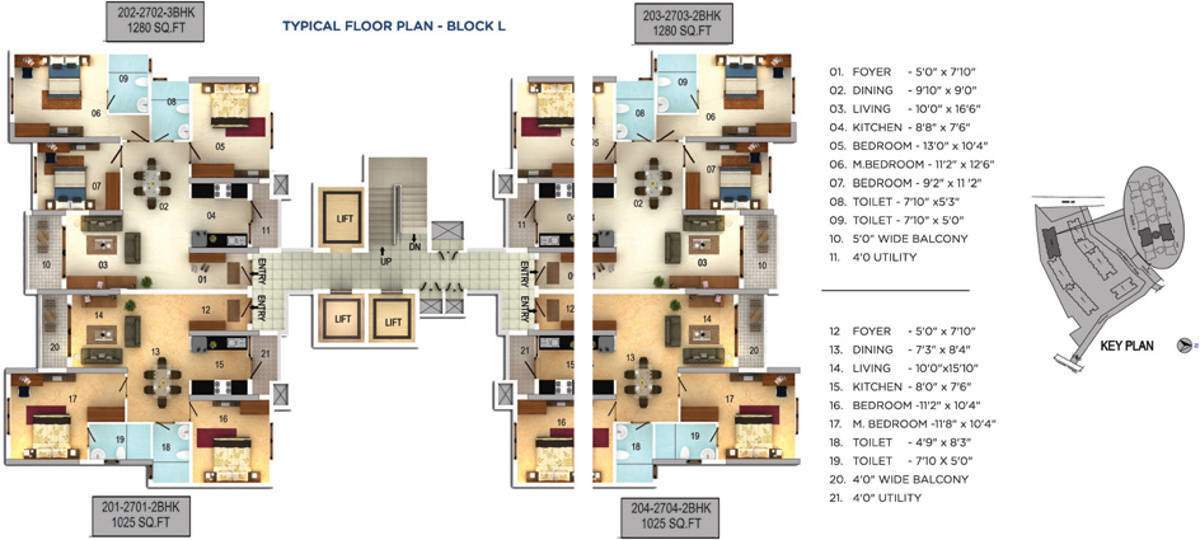 serenity Images for Cluster Plan of Mantri Serenity