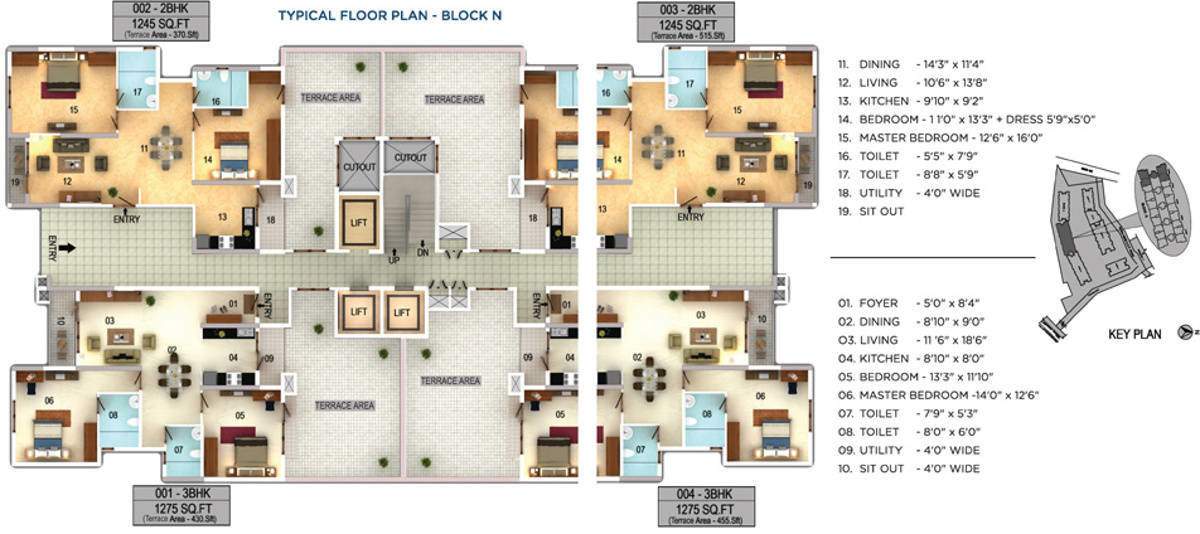serenity Images for Cluster Plan of Mantri Serenity
