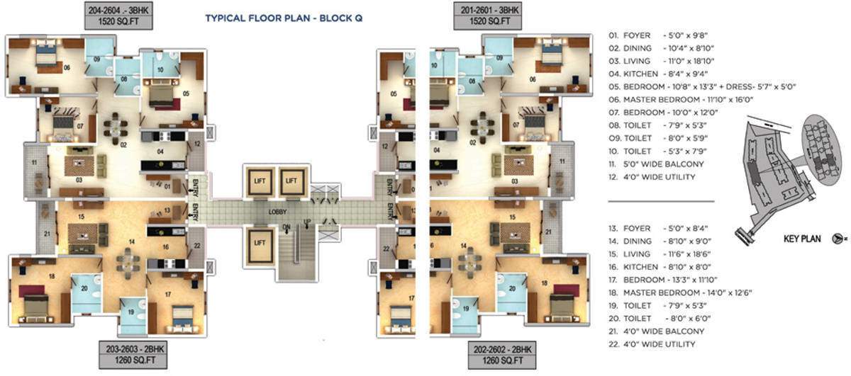serenity Images for Cluster Plan of Mantri Serenity