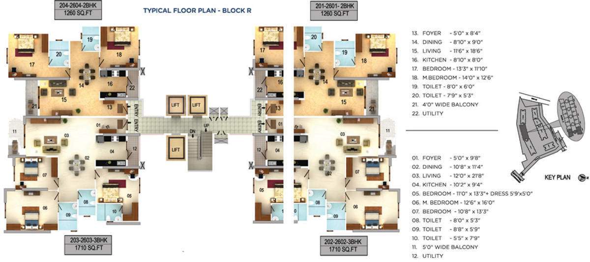 serenity Images for Cluster Plan of Mantri Serenity