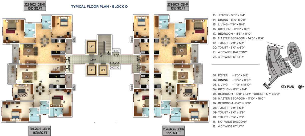 serenity Images for Cluster Plan of Mantri Serenity