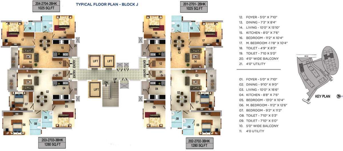 serenity Images for Cluster Plan of Mantri Serenity