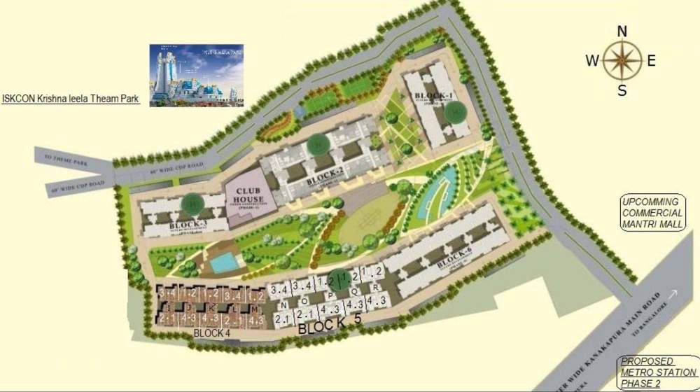 serenity Images for Layout Plan of Mantri Serenity