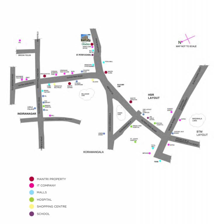 glades Location Plan