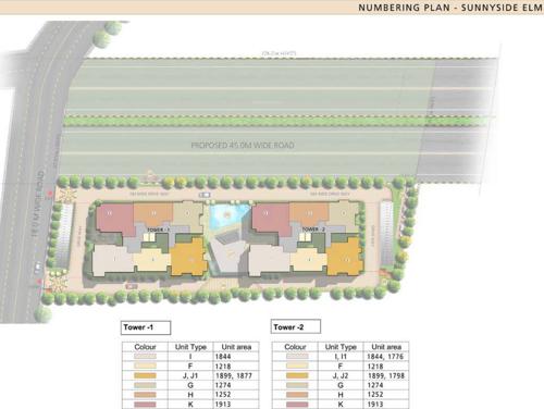  sunnyside Images for Layout Plan of Prestige Sunnyside