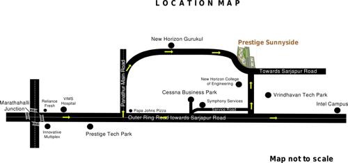  sunnyside Images for Location Plan of Prestige Sunnyside