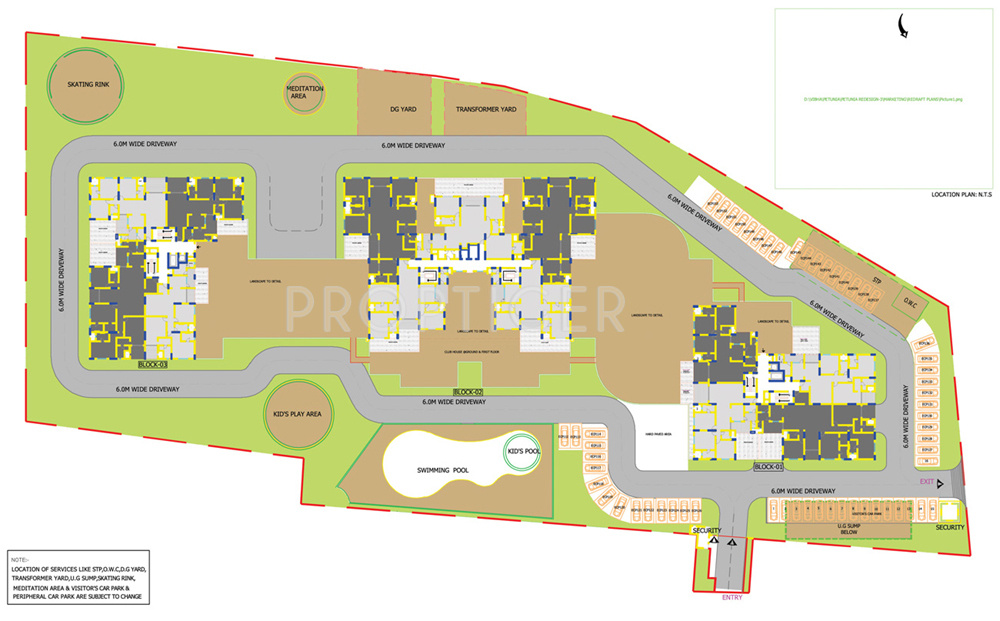 petunia Images for Layout Plan of Sobha Petunia