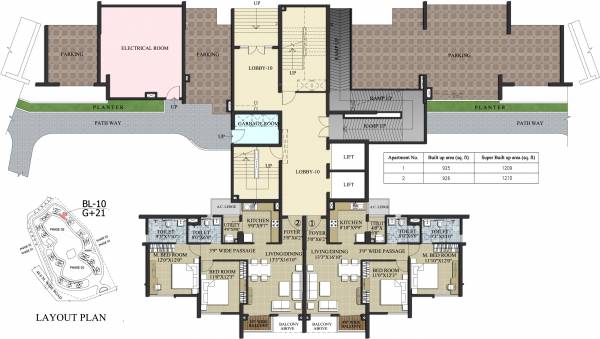Images for Cluster Plan of Elita Garden Vista Phase 2