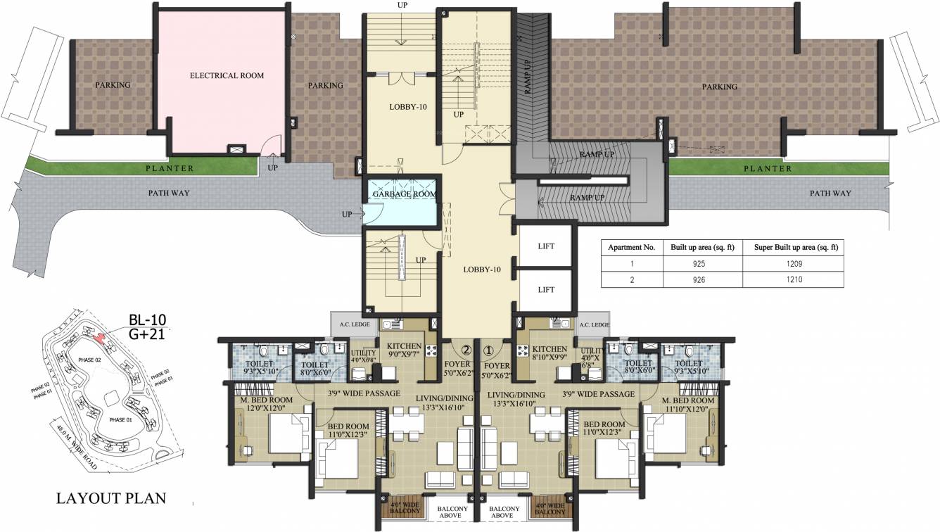 Images for Cluster Plan of Elita Garden Vista Phase 2