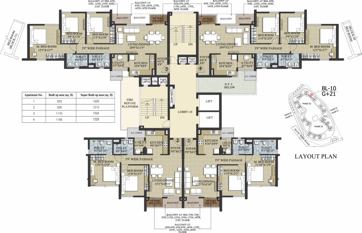Images for Cluster Plan of Elita Garden Vista Phase 2