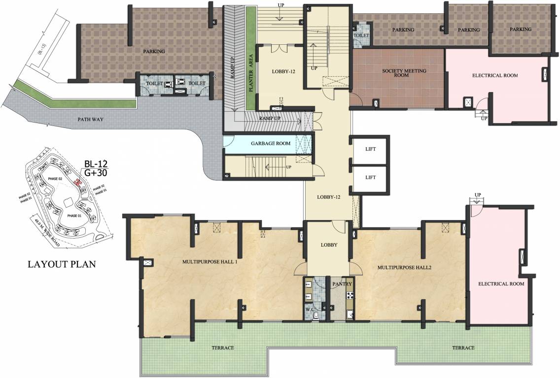Images for Cluster Plan of Elita Garden Vista Phase 2
