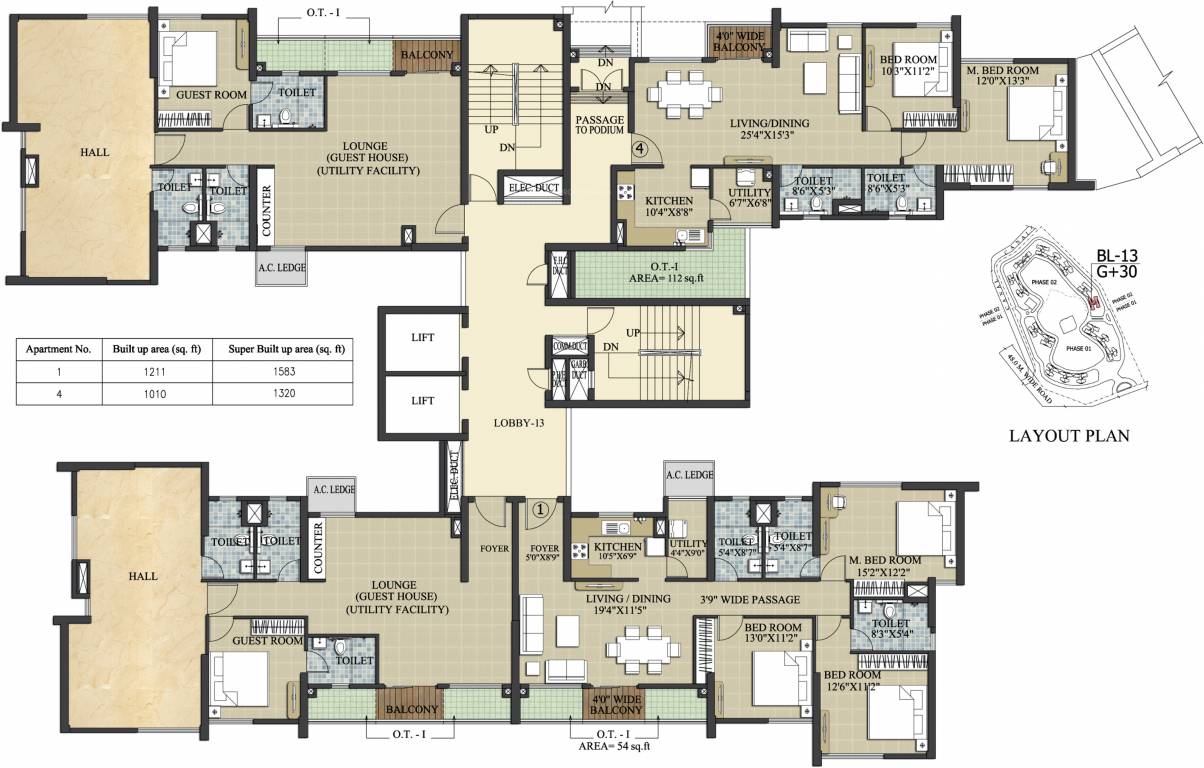 Images for Cluster Plan of Elita Garden Vista Phase 2
