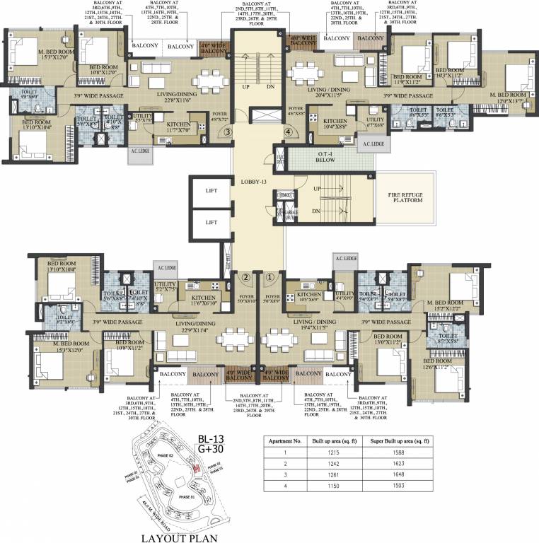 Images for Cluster Plan of Elita Garden Vista Phase 2