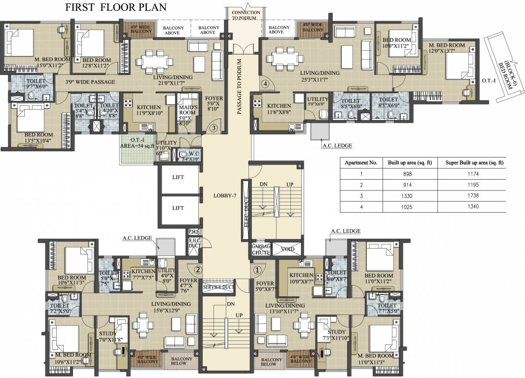 Images for Cluster Plan of Elita Garden Vista Phase 2