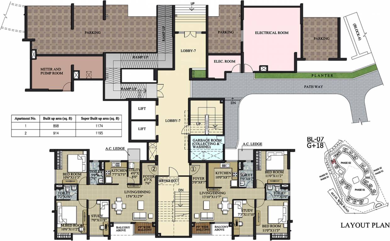 Images for Cluster Plan of Elita Garden Vista Phase 2