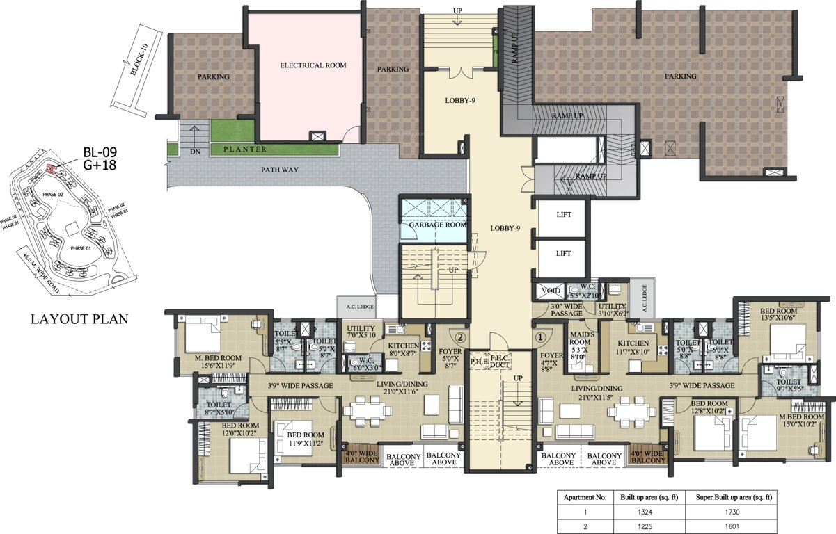 Images for Cluster Plan of Elita Garden Vista Phase 2