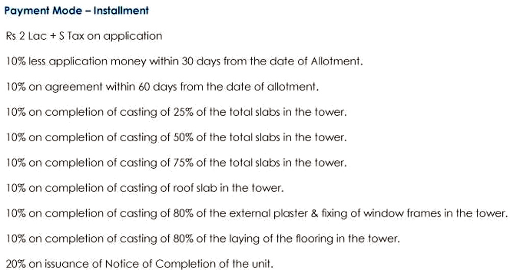 Images for Payment Plan of Elita Garden Vista Phase 2 Payment Plan