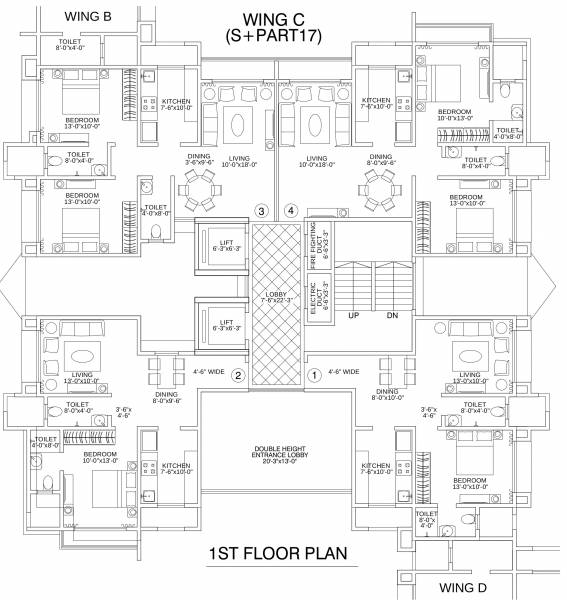 Images for Cluster Plan of Sudarshan Sky Garden