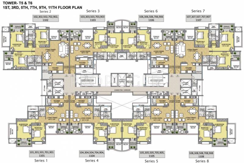 Images for Cluster Plan of Raheja Raheja Vistas Premiere
