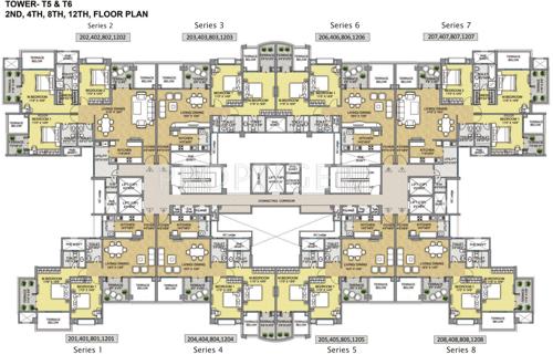 Images for Cluster Plan of Raheja Raheja Vistas Premiere