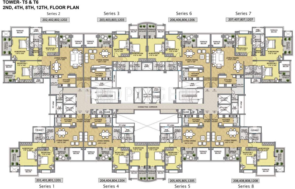 Images for Cluster Plan of Raheja Raheja Vistas Premiere