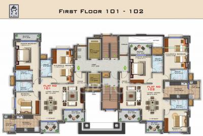 Images for Cluster Plan of HM Symphony Images for Cluster Plan of HM Symphony