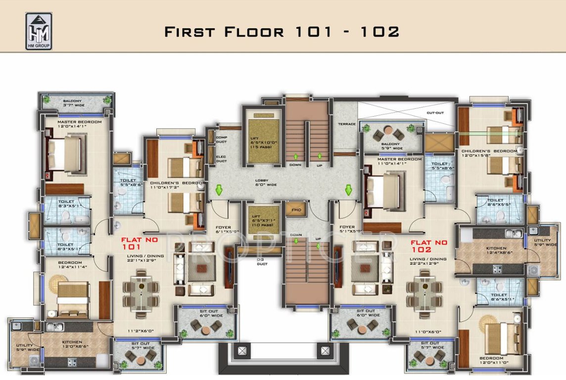 Images for Cluster Plan of HM Symphony