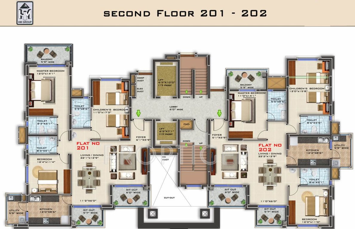 Images for Cluster Plan of HM Symphony