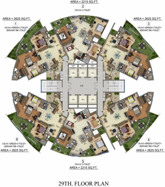 Images for Cluster Plan of Supertech ORB
